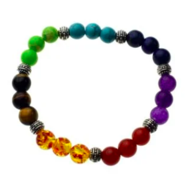 Bracelet Chakra Round Beads